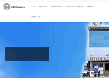 Tablet Screenshot of grndiabeticcentre.com